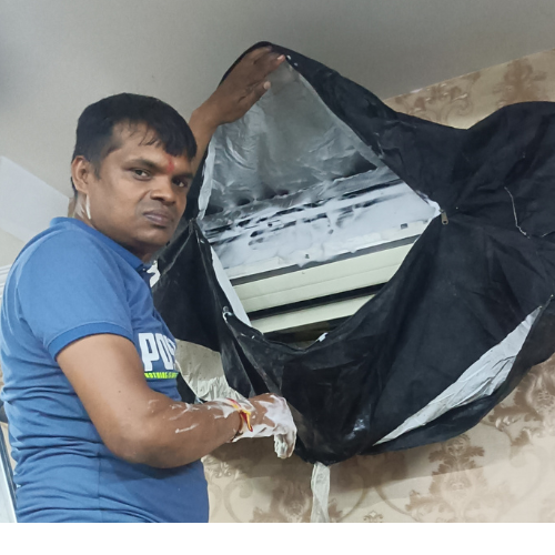 SPLIT AC FOAM SERVICE WITH JET